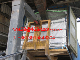 China 20 Feet PP Mining Chemical Bulk Container Liner Bag , Sea Bulk Liner supplier