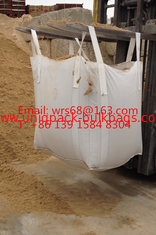 China 1 Ton Bulk bags super sack bags PP woven bulk bags for Building / Construcation supplier