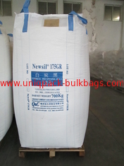 China Polypropylene Type A jumbo bags U styles for packaging White Carbon Black, Silica supplier