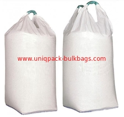 China Single loop Type B pellets big bag with top / bottom Spout supplier