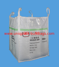 China L-Lysine Industrial Bulk Bags , Q NET Baffle Plastic Woven Bags supplier