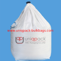 China Single Loop / 1 Loop Fibc Bulk Bags , 1 Tonne Bulk Bag For Animal Feed / Fish Feed supplier